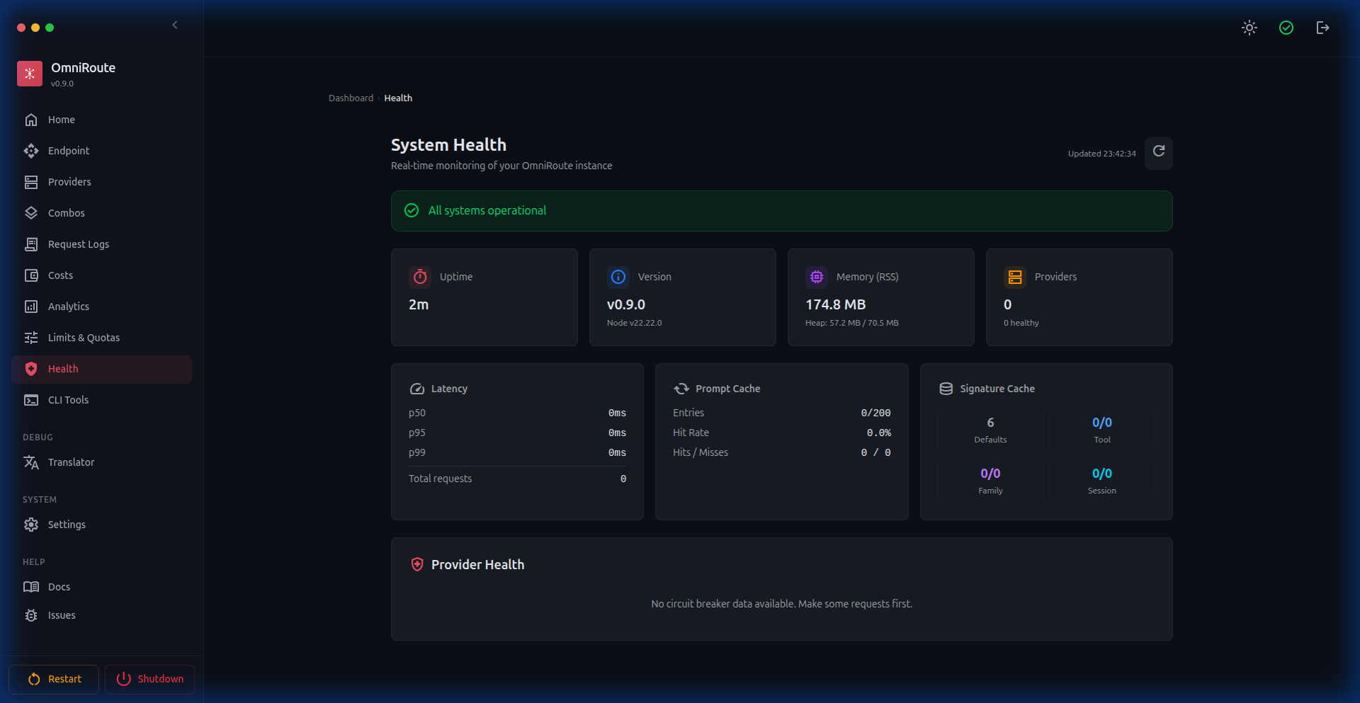 Health Dashboard
